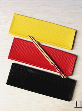 29CM陶瓷长盘 甜品盘小吃盘寿司盘 水果盘 三文鱼盘 鸡翅盘点心盘