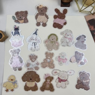 Ruila瑞拉【呆卡】原创手帐自制活页手工DIY分隔页