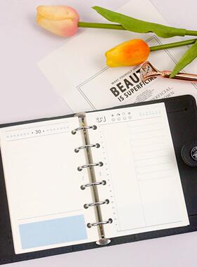 Ruila 一日一页 浮生纸 功能内页活页本活页替芯散装a7m5手帐内页