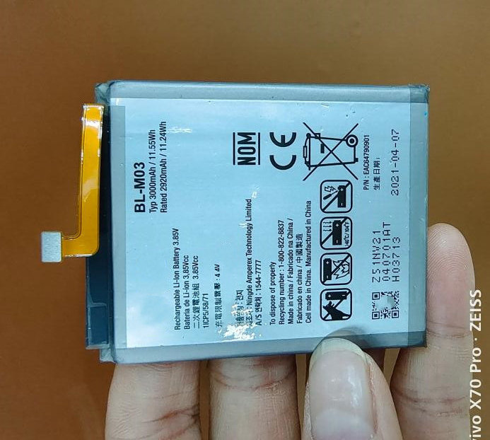 超聚源 适用于 G  K22 K22plus K200HM BL-M03 手机电板 电池