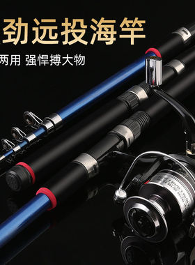 劲龙渔具海竿套装鱼竿达瓦超硬超轻碳素甩杆远投竿抛竿海钓竿特价
