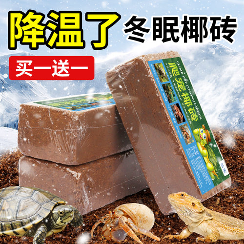 乌龟寄居蟹冬眠专用椰土