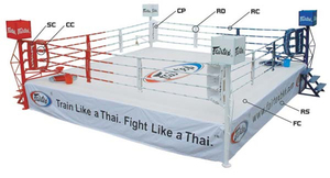 Fairtex（全套配饰 不含钢架)拳击台专业擂台boxingring配饰