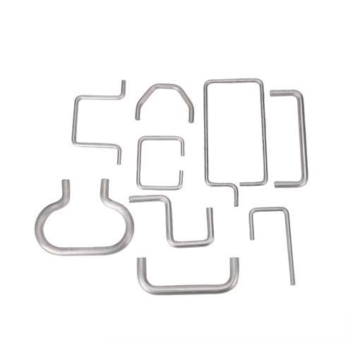 铝棒折弯 6061 6063T6 实心铝棒把手定制 打孔攻丝