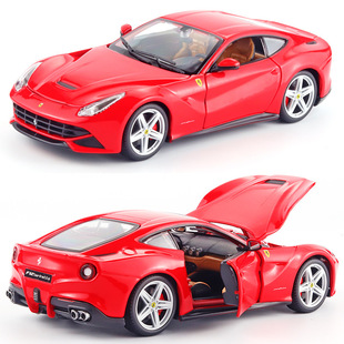 正品比美高1:24法拉利F12玩具模型仿真合金车模男孩儿童跑车收藏