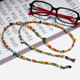 串珠儿童眼镜绳成人串珠串珠眼镜挂链文艺七彩眼镜挂绳 刘亦凡