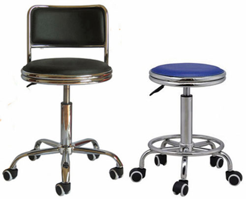 康复液压带轮旋转座椅凳子