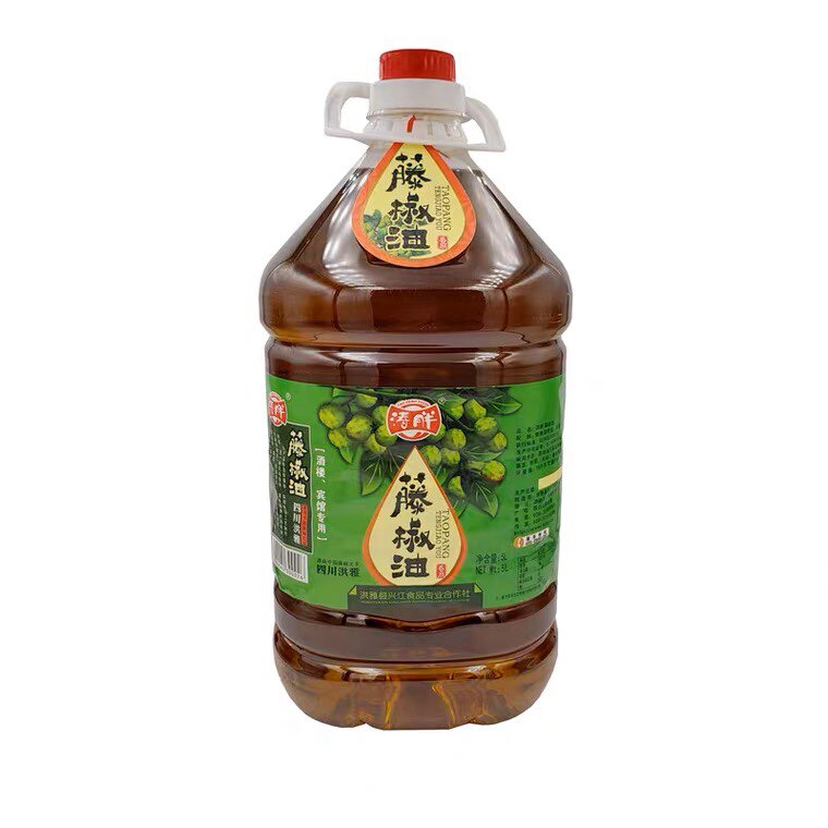 四川洪雅特产餐饮商用大桶装汉源花椒油/藤椒油