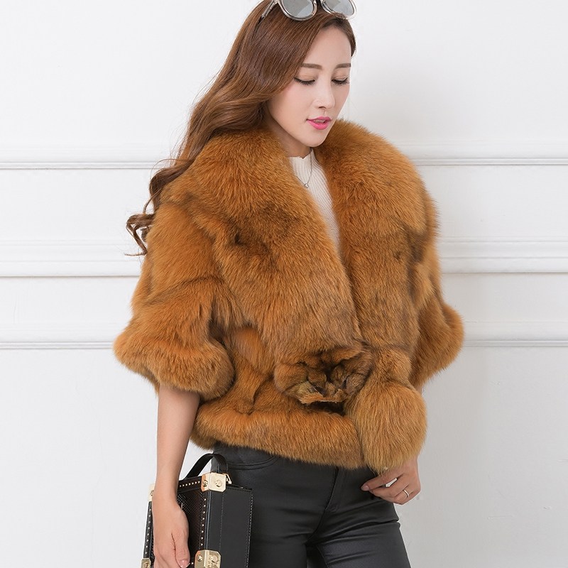 海宁进口整皮狐狸毛 腿毛短款皮草外套 披肩修身显瘦女特价清仓,女装/女士精品,皮草,淘宝优惠券,粉丝福利购,淘宝优惠卷