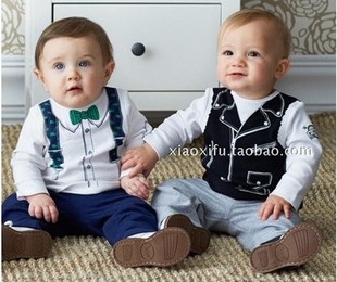 两件套装 me有机纯棉婴儿秋冬季 纯棉尺寸偏小 littl 外贸