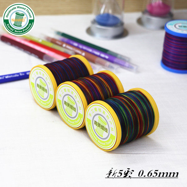 南美腊线 手工线 饰品线 圆腊线 手链线 蜡绳 珠宝线 M60 /0.65MM
