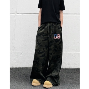 迷彩休闲运动裤 8107P48