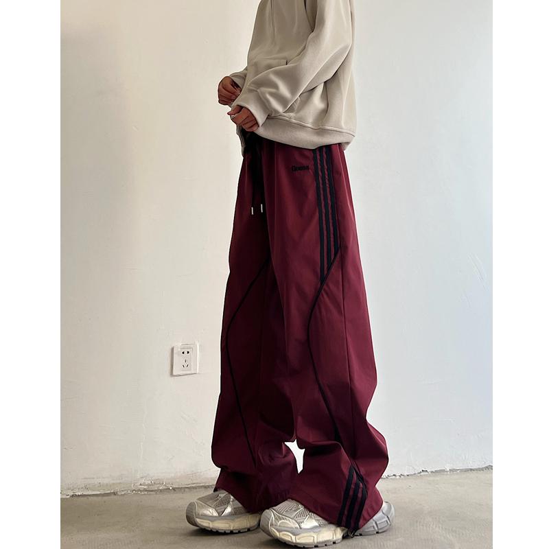 安格拉红男女工装休闲裤秋冬防风宽松8667p55图片