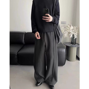 男女宽松直筒西裤 6027P48