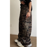 夏季男女速干迷彩拖地休闲裤6617p55，男装休闲裤，星座517-5