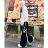 潮牌冬季男女工装大口袋休闲运动卫裤8666p65加绒P75，男装休闲裤，星座517-5