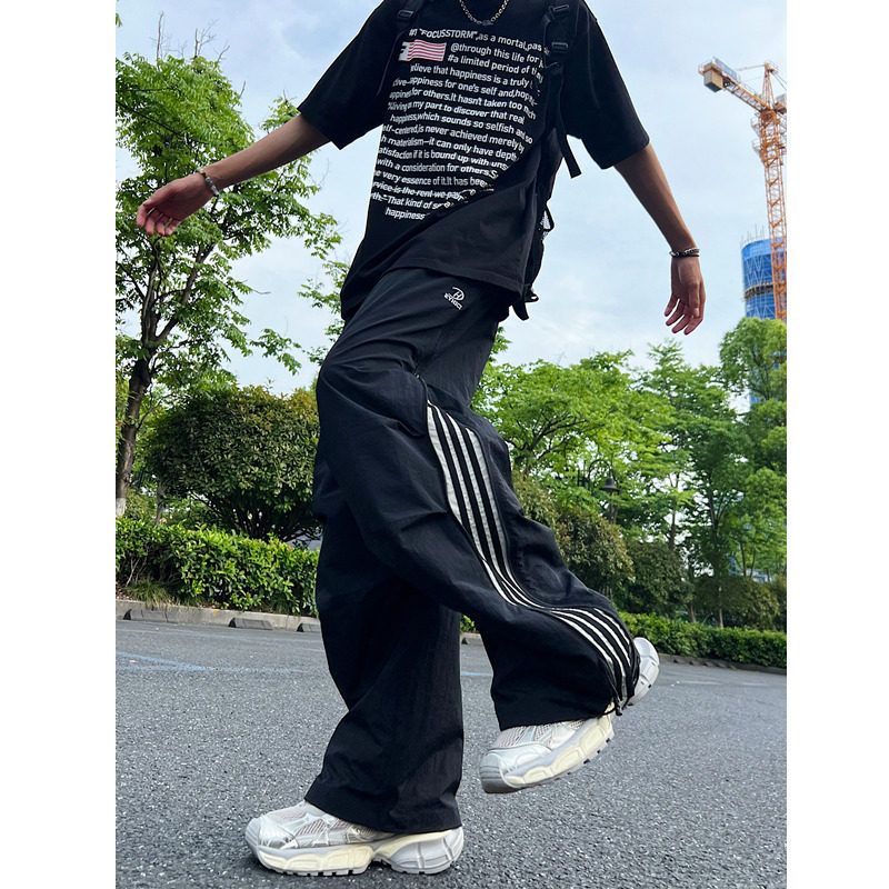夏季男女速干宽松三杆休闲裤6618P65控88,男装休闲裤,星座517-5