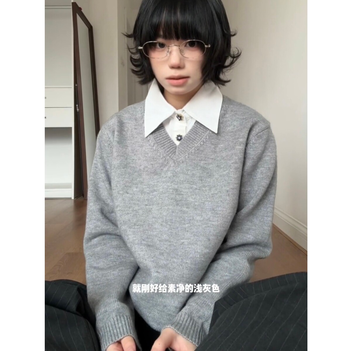 现货春季假两件毛衣M089P65,男装针织衫/毛衣,星座517-5