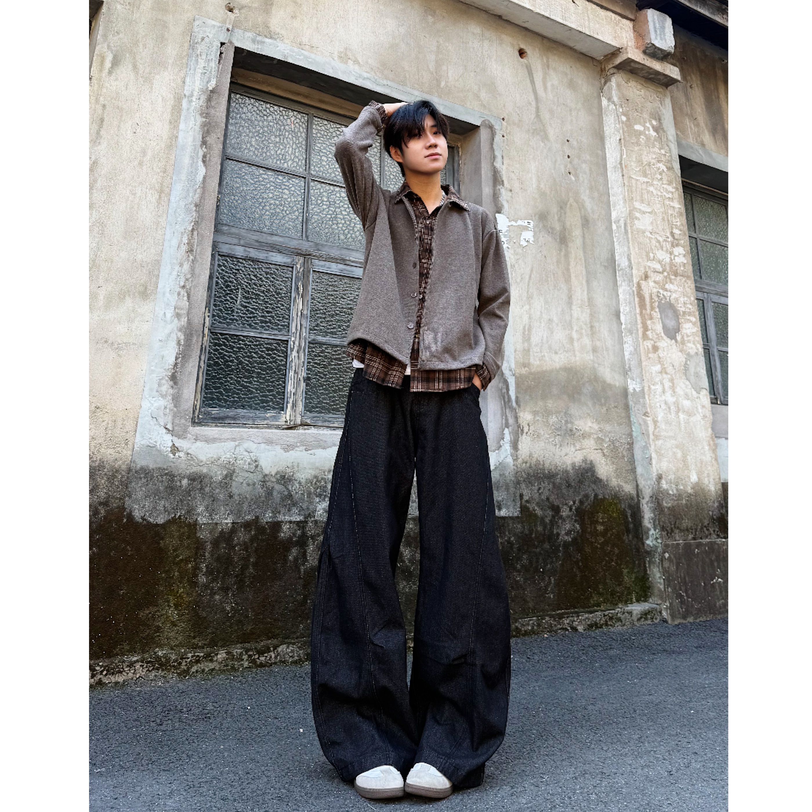 现货男女弯刀牛仔裤8121P45，男装牛仔裤，星座517-5