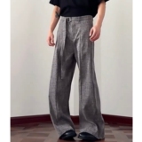 现货春季竹节纹西裤老钱8024p48，男装西裤，星座517-5