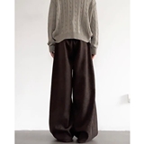 现货秋冬厚款男女老钱风毛呢西裤8070P58，男装西裤，星座517-5