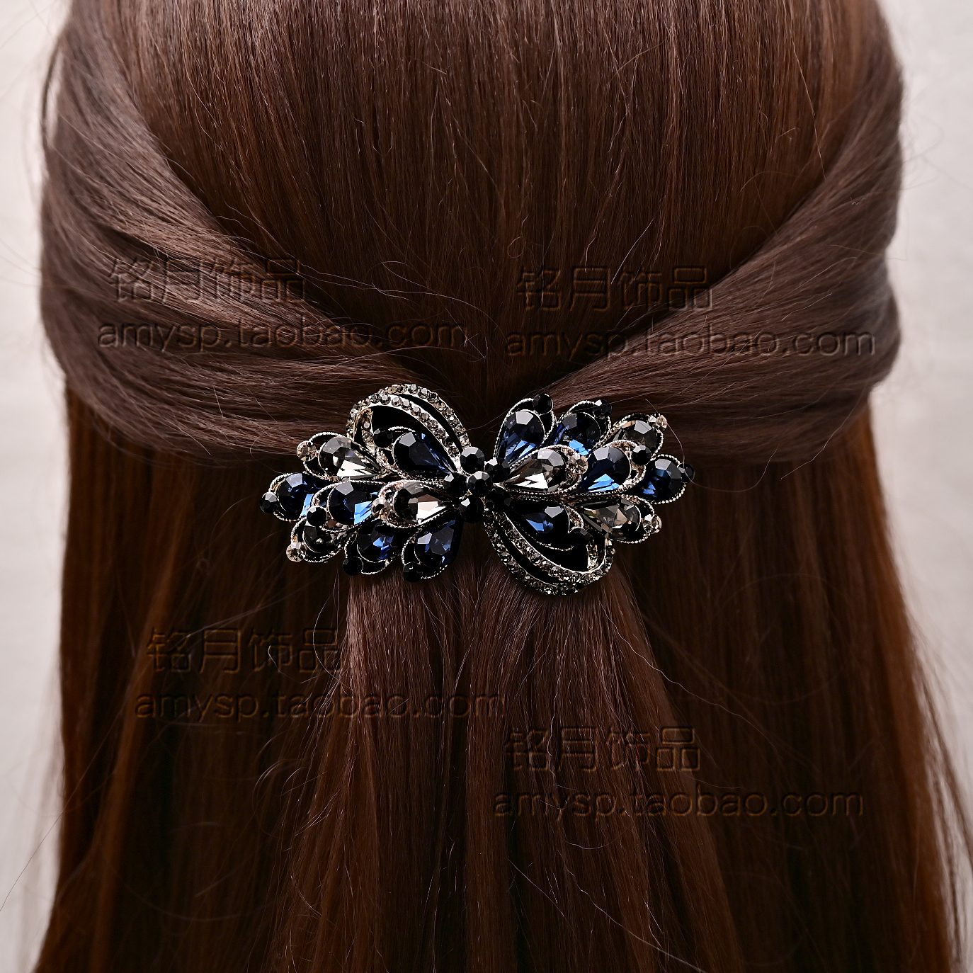 半扎夹子头饰小号弹簧夹