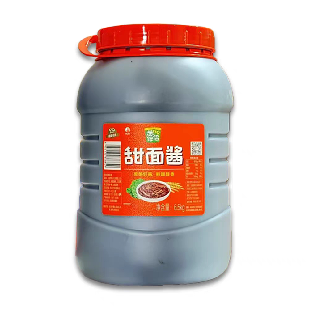 欣和葱伴侣甜面酱6.5Kg大包装餐饮烤鸭蘸酱调味酱