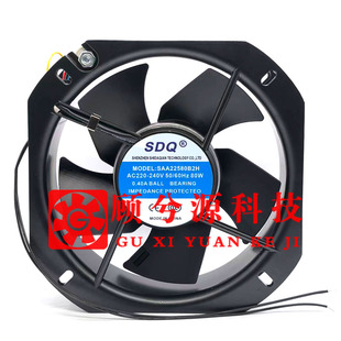 SAA22580B2H 0.40A 80W 22厘米散热机柜风扇 220V 全新SDQ