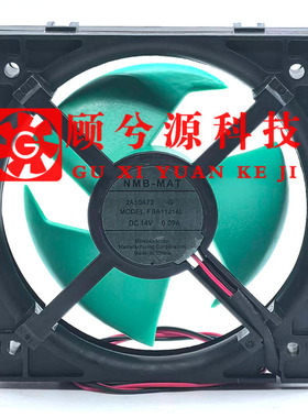 全新原装 NMB-MAT  FBA11J14L 14V 0.09A 两线变频器散热风扇