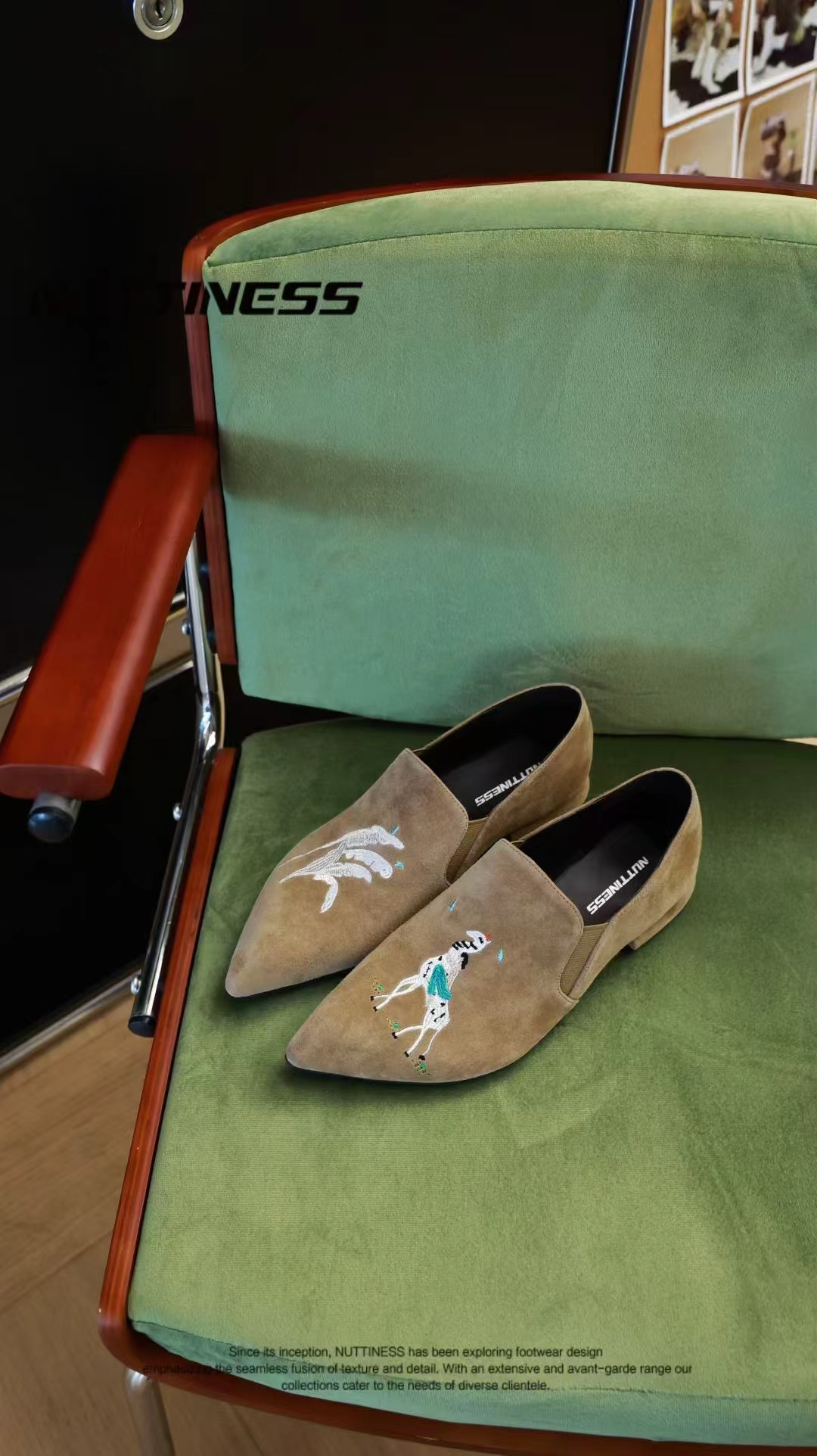 欧洲站2025冬季新款欧货时尚休闲百搭显瘦刺绣单鞋女鞋