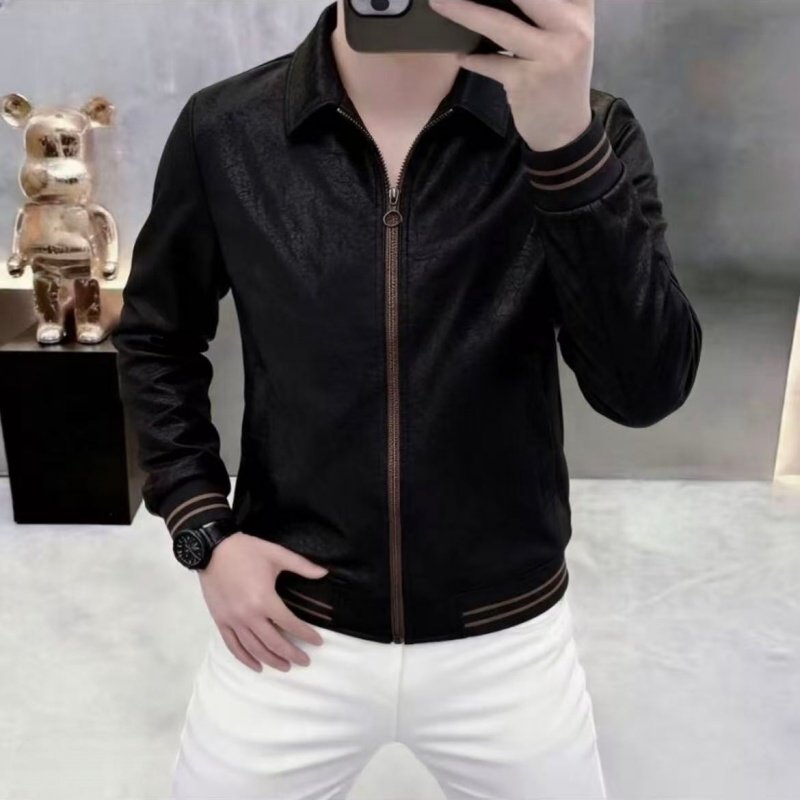 薄款夹克外套男款秋春衣服休闲痞帅高级感潮流轻奢2026新款图片