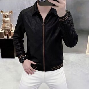 薄款夹克外套男款秋春衣服休闲痞帅高级感潮流轻奢2026新款