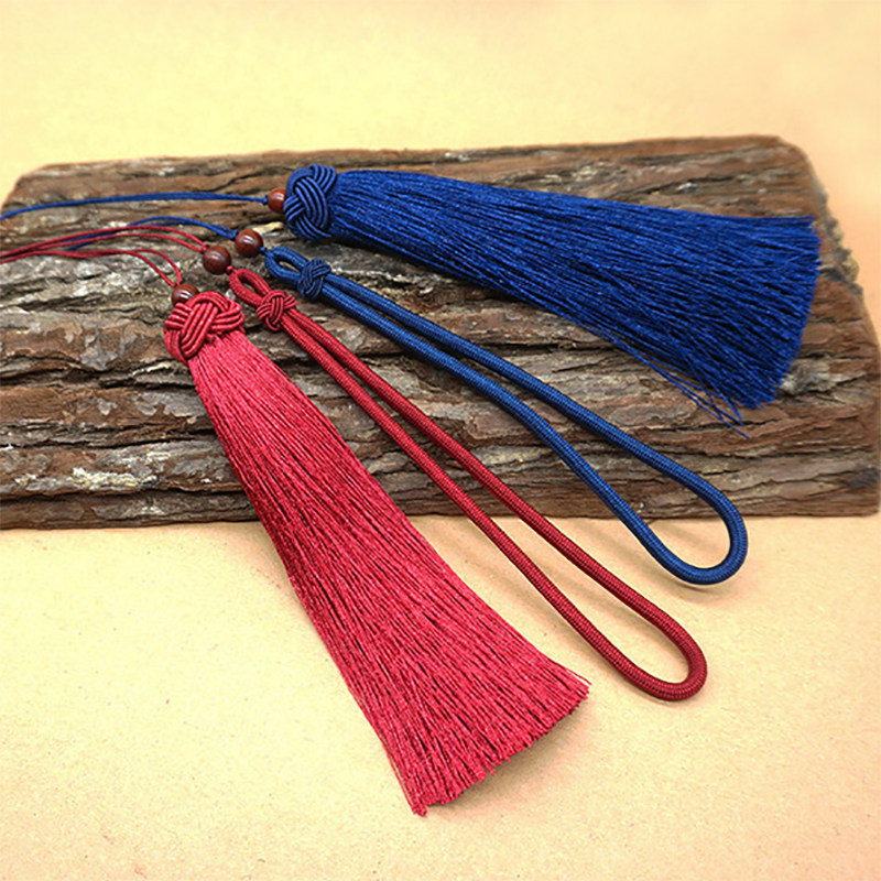 平安扣挂绳流苏绳子车后视镜挂饰穗子手工钱币五帝钱DIY配件绳