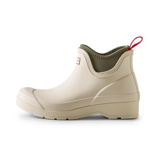 HUNTER女款Neoprene户外防水雨鞋英伦复古厚底短靴切尔西鞋