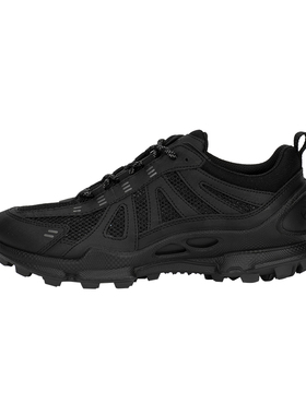 ECCO爱步男透气网面运动鞋缓震耐磨跑鞋 健步C 803224