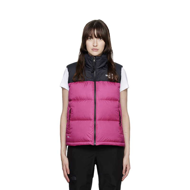 【清仓】TheNorthFace北面美版1996RETRO NUPTSE女羽绒马甲DWR700
