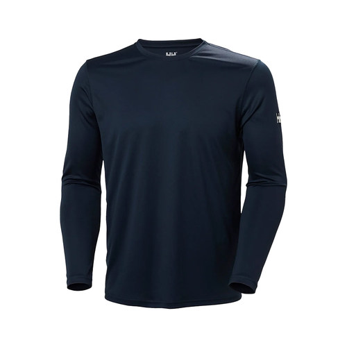 Helly Hansen/HH男Tech Crew 2.0防晒+UPF轻量速干长袖T恤49582