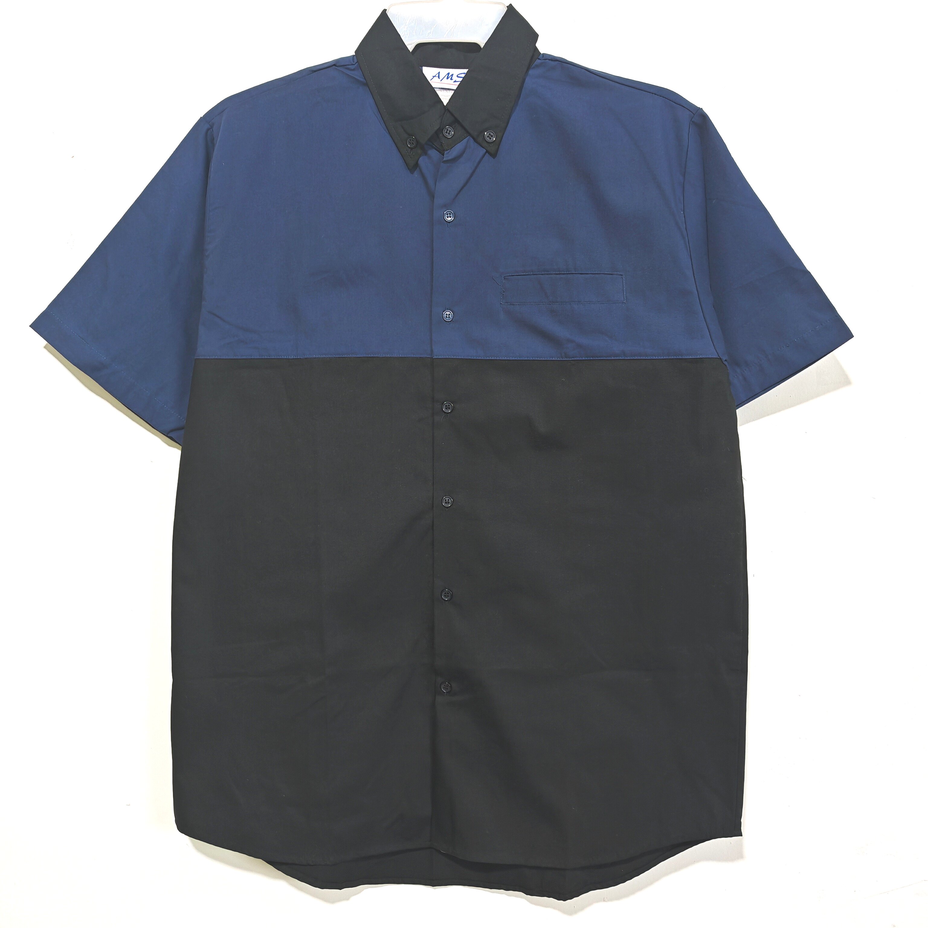 男款短袖衬衫 工作服衬衣 休闲工装制服