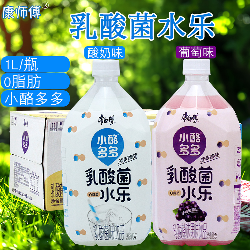 康师傅乳酸菌水乐1L/瓶小酪多多