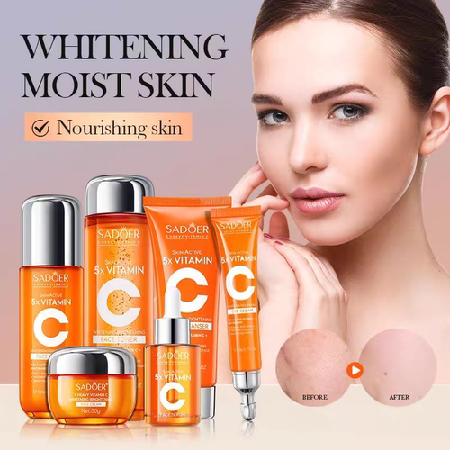 五重维c镁臼护肤套 Five dimensional C whitening skincare set
