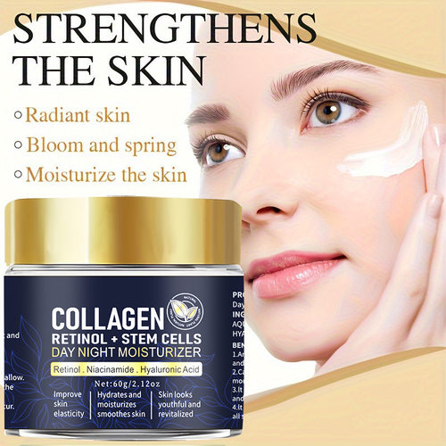 视黄醇面霜淡纹提亮 Retinol face cream brightens lines 春天