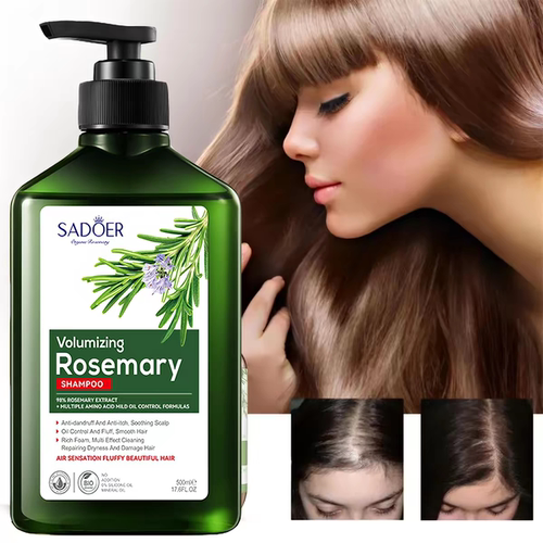 迷迭香洗发水 Rosemary Shampoo Hair Growth Anti loss Fluffy