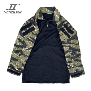 战术汤姆丛林虎斑纹G3蛙服越战虎斑GEN3蛙皮上衣CAG军迷夏季透气