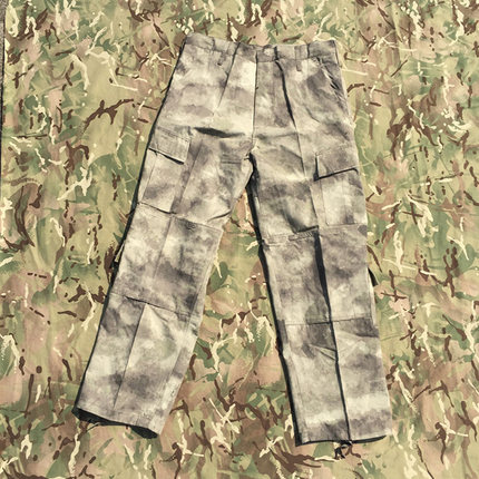 战术汤姆OverSize机能工装裤灰废墟ACU荒漠废墟作训战术裤潮流