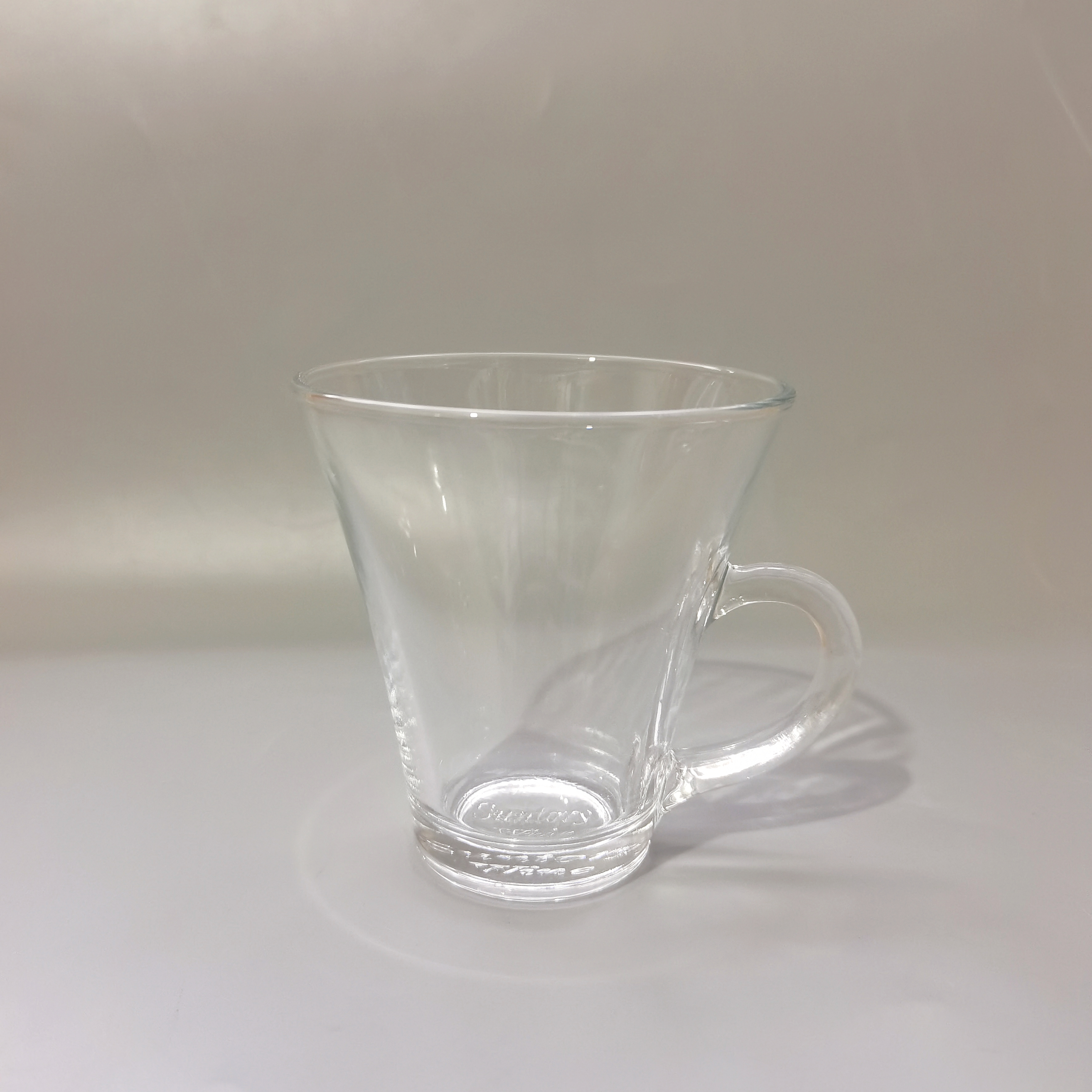 日本中古三得利玻璃杯昭和葡萄酒杯透明啤酒杯果汁杯复古把手杯新