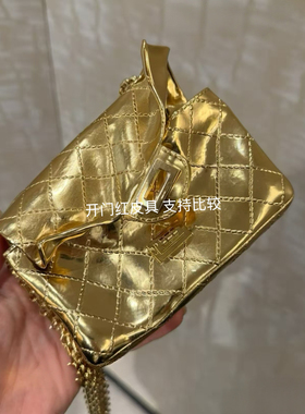 金属2026小众设计师新款简约时尚金属色编织小方包通勤斜挎手提包