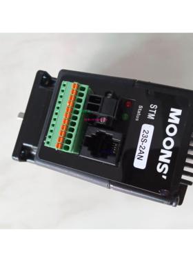 现货供应MOONS鸣志STM23S-2AN闭环步进电机 伺服马达一体机57安装