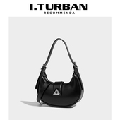 复古新月包2024夏新款 小众设计腋下包高级质感百搭单肩斜挎包女