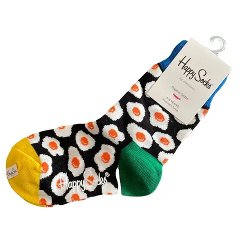 HappySocks童袜嗨皮棉袜男女可爱百搭宝宝四季袜子欧美潮流中筒