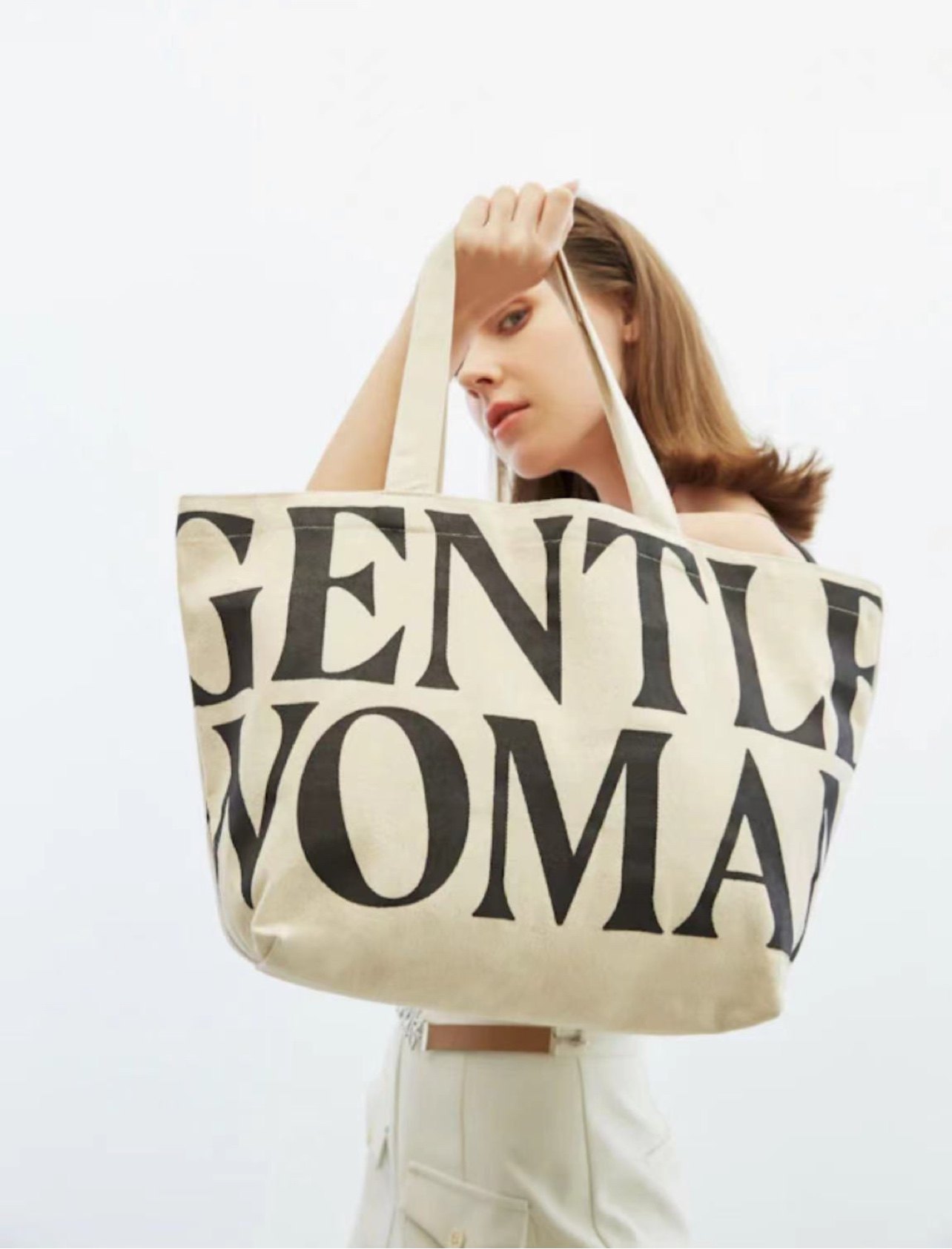 泰国正版gentlewoman经典款帆布包流星花园小优同款国内现货